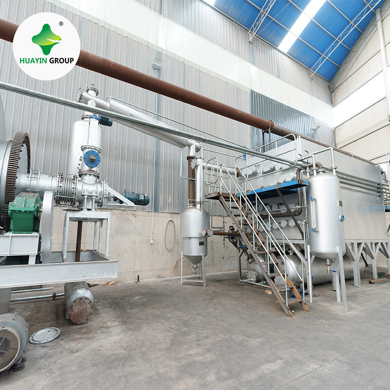 20 Ton per day Continuous Waste Tyre Pyrolysis Oil Plant With High Profit