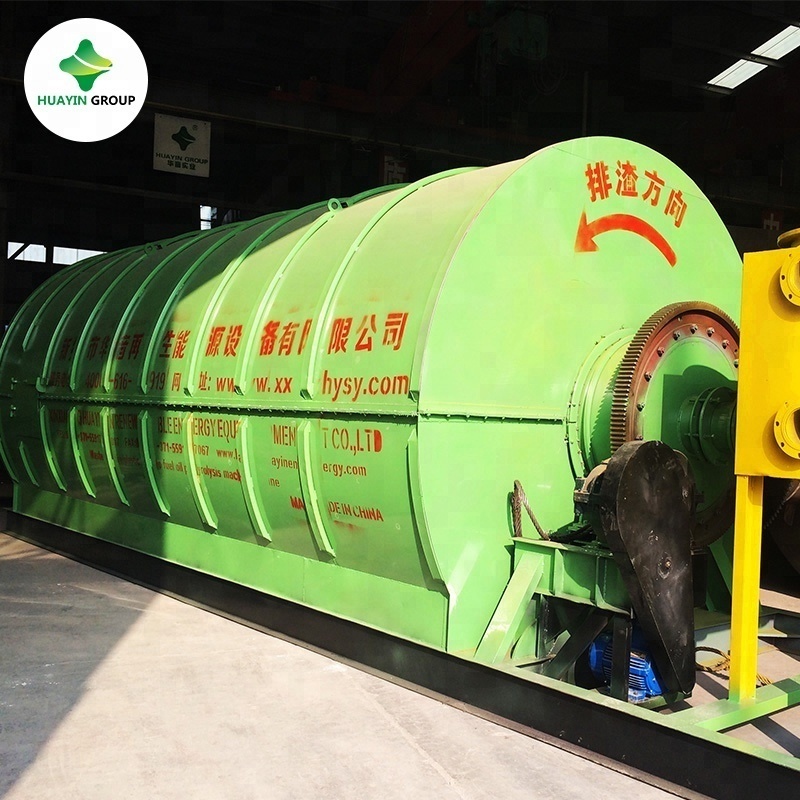 Plastic Waste City Garbage To Oil Pyrolysis Machine