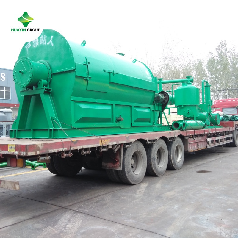 Waste Engine oil refining to non standard diesel machine with 100% environmental friendly