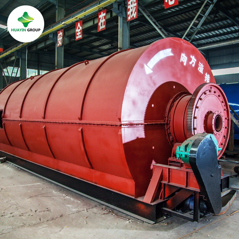 Scrap rubber used tyre to furnace oil pyrolysis machine Waste Tyre Pyrolysis Plant