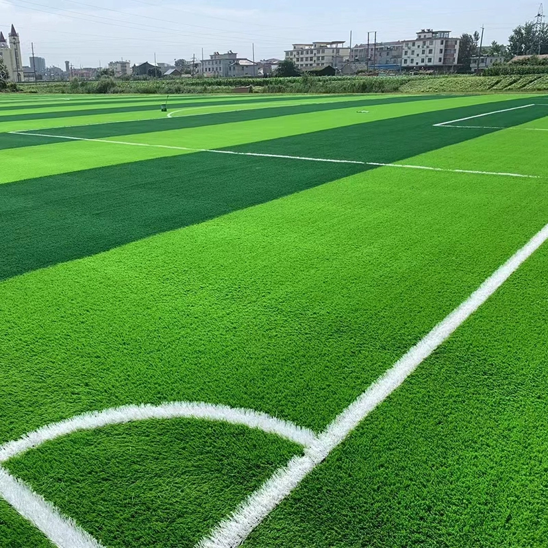 Outdoor sports lawn 30mm 40mm high synthetic grass for football field artificial turf