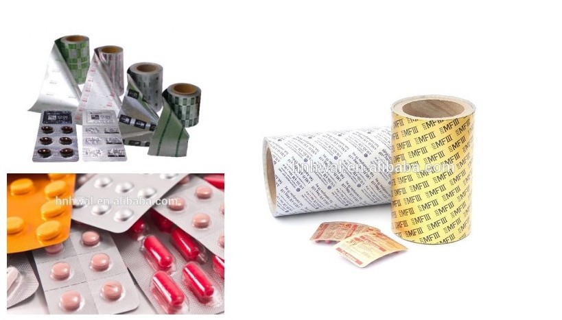 medication packs aluminum packaging pharma grade aluminum foil