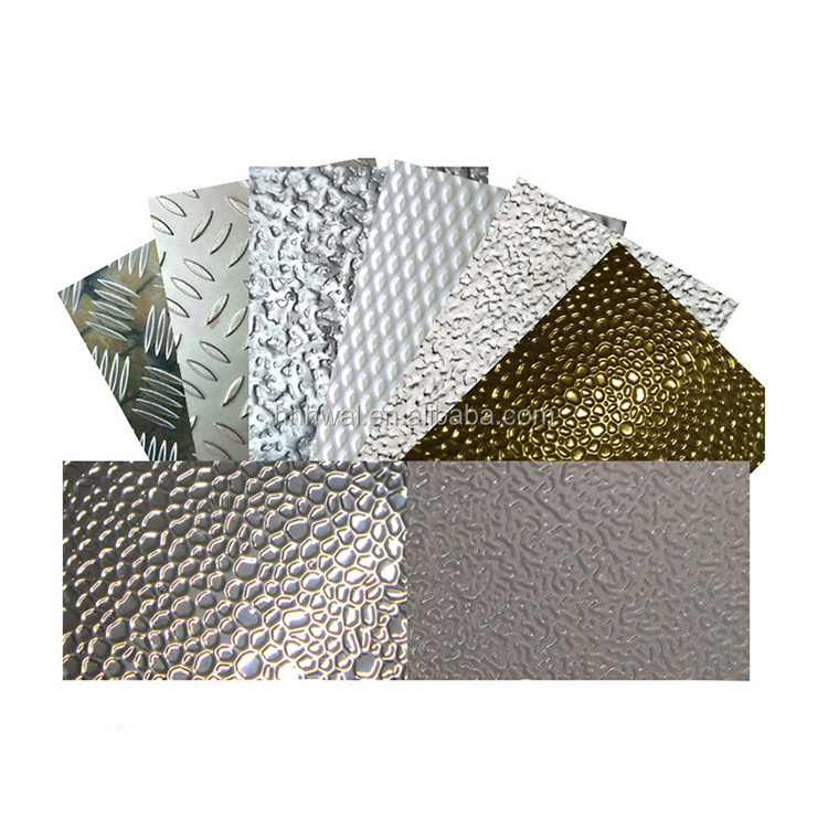 newest price wholesale reflective mirror hammered aluminium sheet hammer embossed aluminum sheet