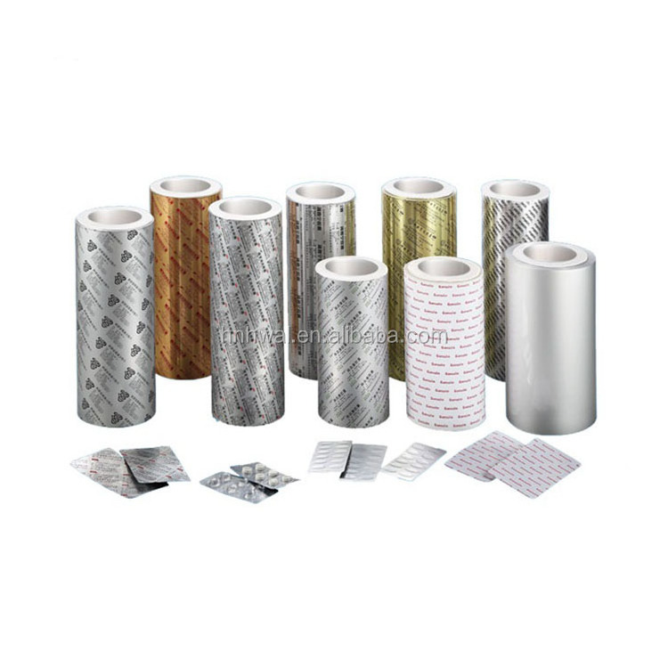 Pharmaceutical Aluminium Blister Foil pills packaging foil