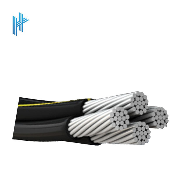 XLPE ABC light type MV Aluminum  Cable electrical cable wire JKLV/JKYJ 33kv overhead  cable/line