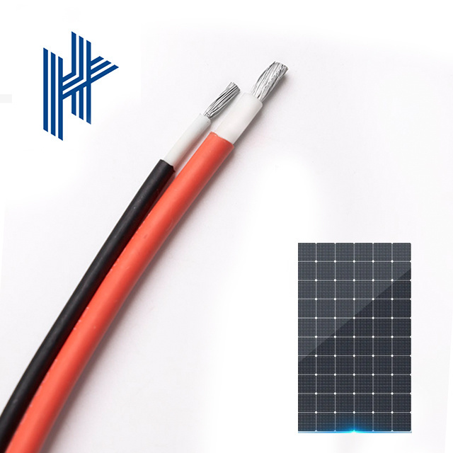 TUV UL Solar Cable Solar Panel Photovoltaic aluminum copper Wire Cable for solar panel power station