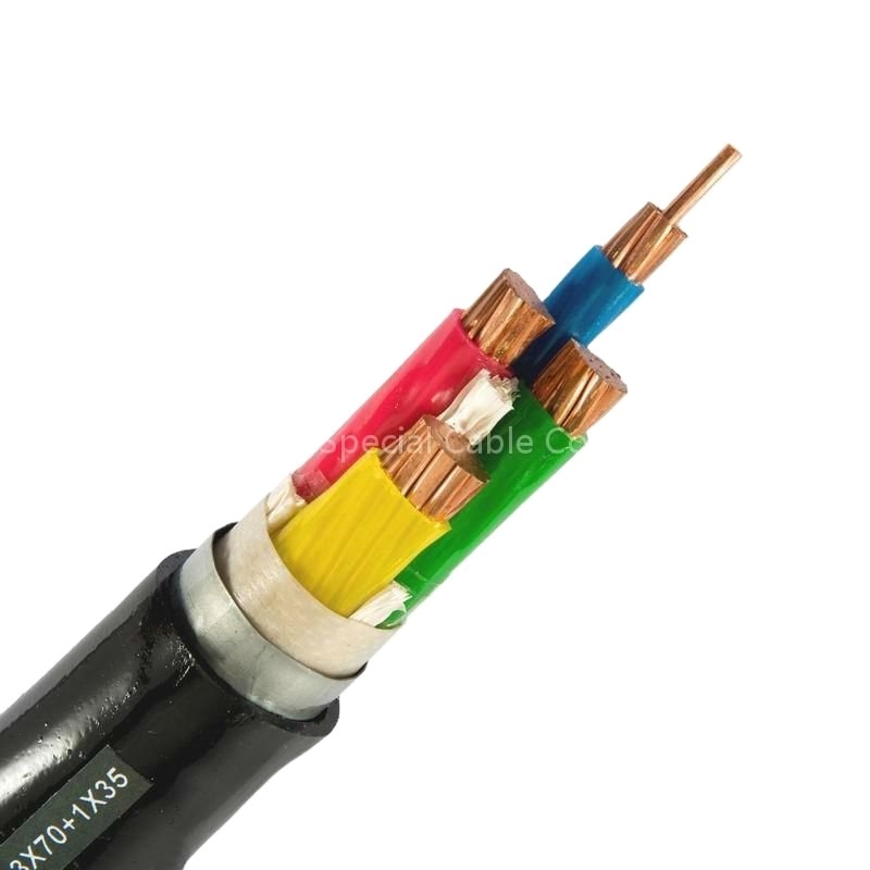 Hot selling high quality XLPE armored PVC sheated power cable copper cable manufacturer