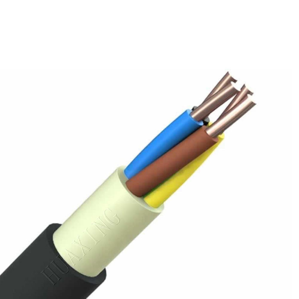 N2xh, N2xh-J, N2xh-O, 0.6/1kv Solid Copper Halogen-Free and Flame-Resistant Power Cable