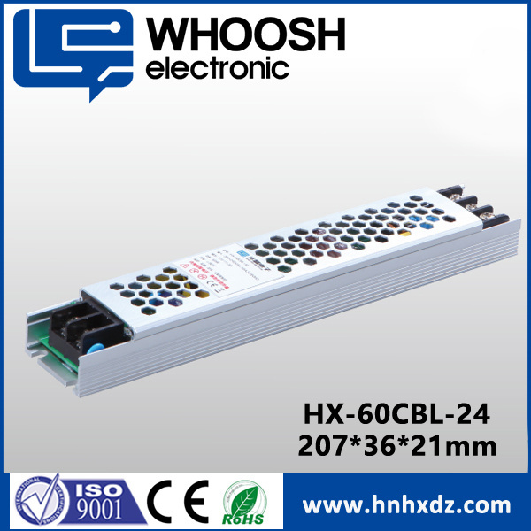 HX-250CBL-12  250W led driver transformer indoor slim AC Inrush Current DC 12V 20A power supply for light bulb and sign