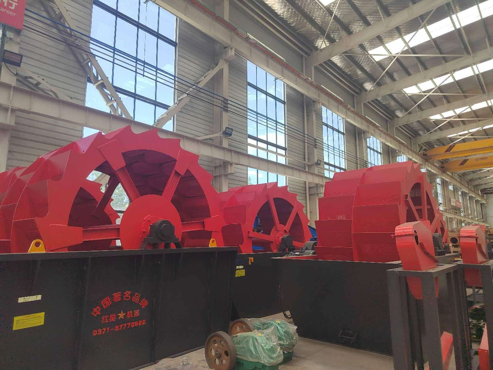 High Productivity Wheel Sand Washing Machine Sand Washer