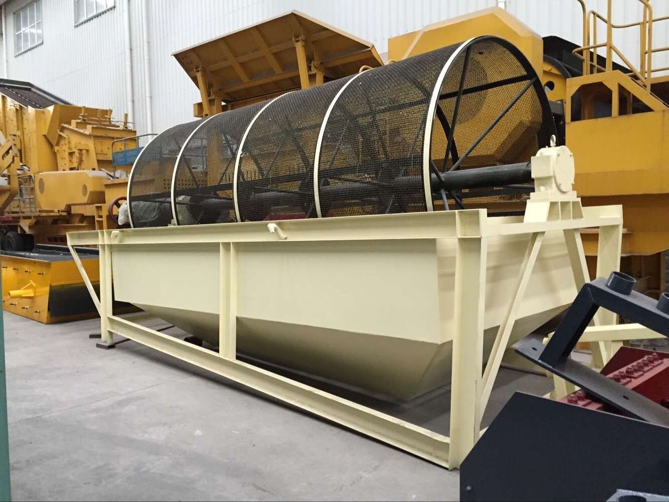 Screen Trommel Trommel Screen Small Sand Drum Sieve Screen / Gold Trommel Sieve With Ordinary