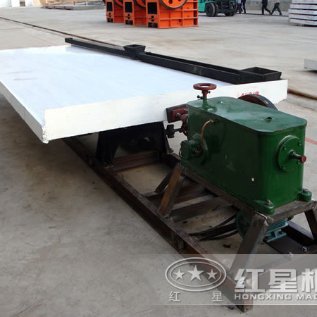 High Efficiency Mining Equipment Density Small Gold Shaker Table , Shaking Table