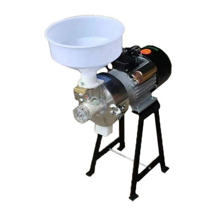 Grinder with adjuster Small Scale Wet And Dry Rice Grinder or Electric Spice Grinder Milling Machine