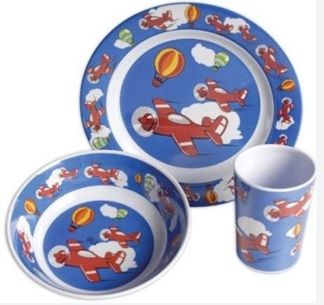 Cheap plastic melamine children dinner set Melamine kids dinner set pakistani melamine dinner set