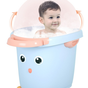 Wholesale household newborn and baby products children's cartoon bathtub children's bath tub large bath tub baby bath tub