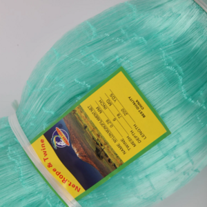 Nylon Monofilament Netting 0.10-0.8mm Twine Thickness PA Fishing Net Monofilament Style Double Fishing Industry with Twine Mesh