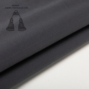 anti-static CVC 75 cotton 25 polyester fabric woven dyed plain fabric for shirt liner napkin garment cotton polyester fabric