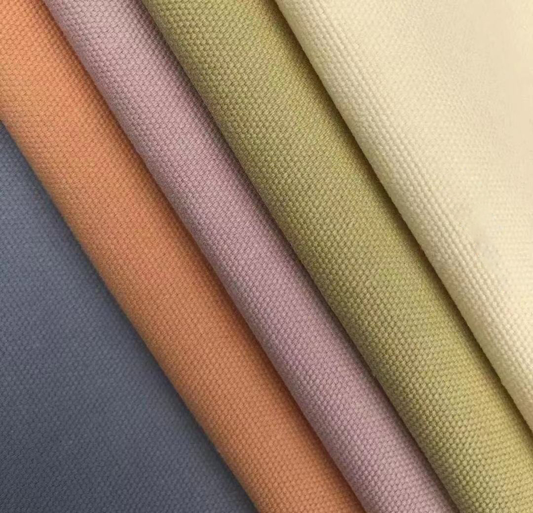 Pure Cotton Solid Dyed Duck Canvas Fabric for Apron Tent Canvas Fabric Waterproof