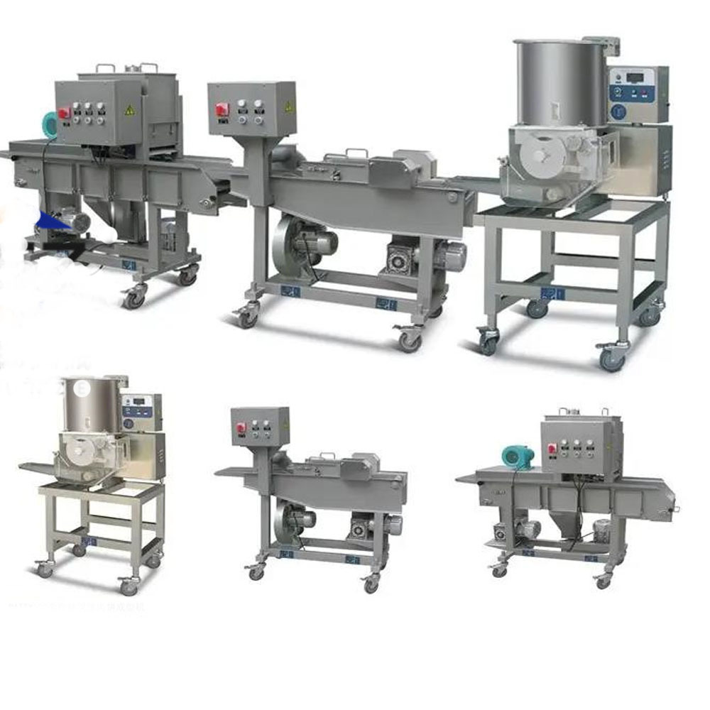 Chicken Nuggets Production Line/Meat Pie Making Machine/ Hamburger Patty Machine