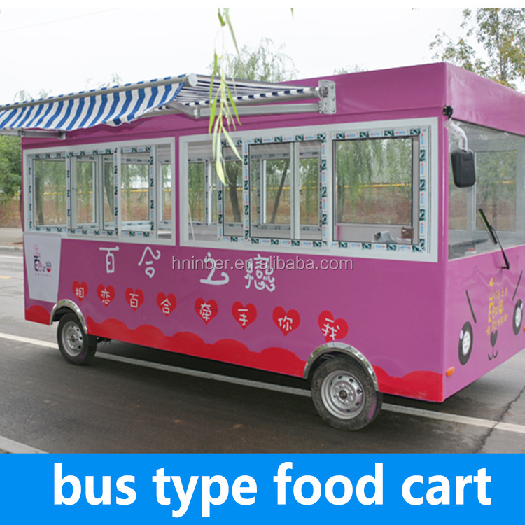 Malaysia Portable Shawarma Food Cart Mobile Churros Food Truck Coffee