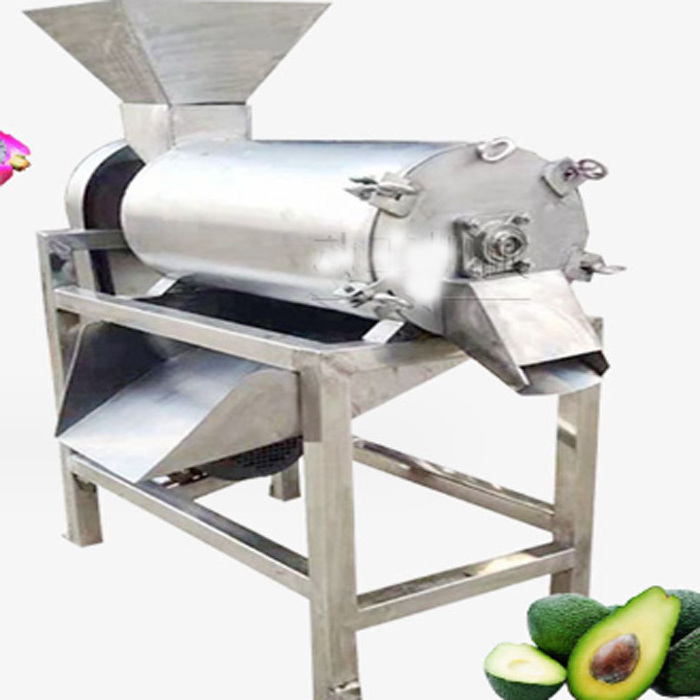 commercial  grape crushing spiral juicer watermelon tomato juice extractor machine