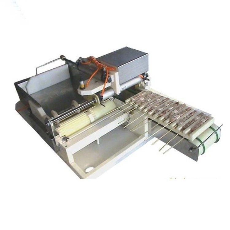 Hot sale automatic shish kebab skewer making machine| string making machine for meat