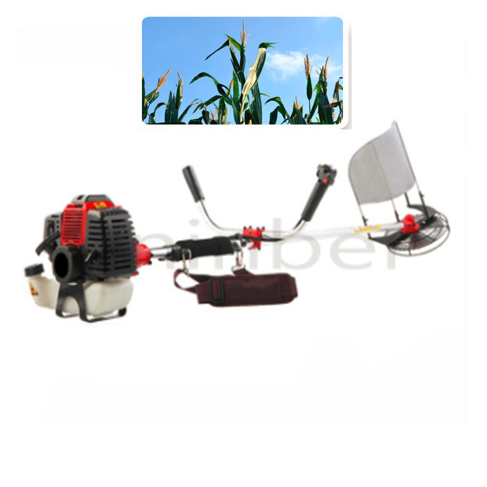 Industrial robin  professional petrol brush cutter or gasoline grass weed trimmer blade cutter