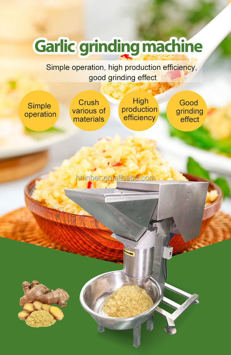 Top Quality Garlic Paste Making Machine Ginger Powder Grinding Machine Mill Ginger Grinder