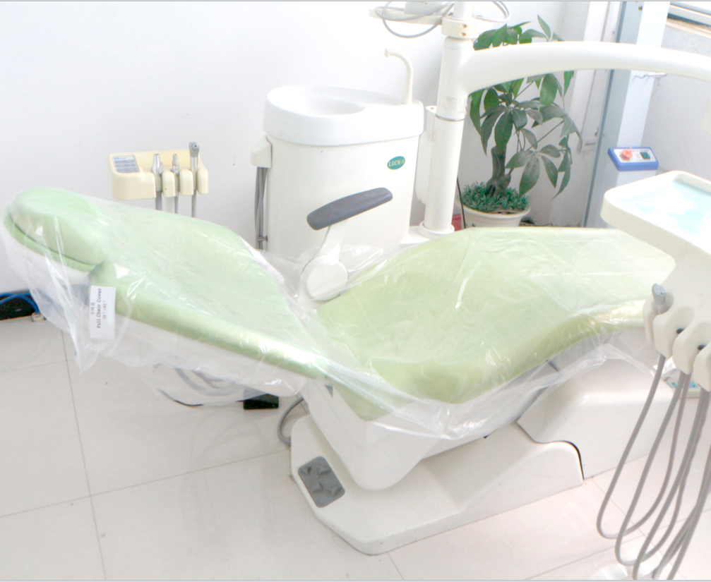 Plastic PE transparent dental disposable half full chair cover