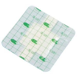 Sterile medical PU transparent adhesive wound care dressing packs with/without pad