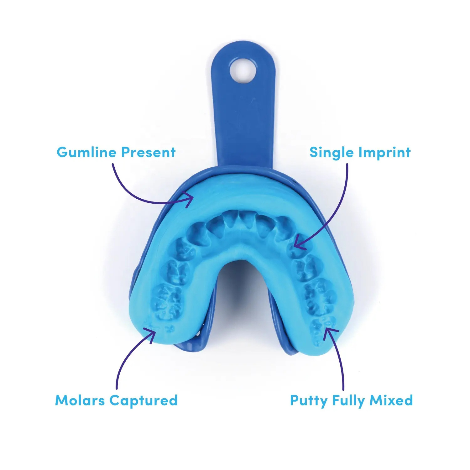 Dental Silicone Impression Trays Material Putty Kit for Custom Teeth Impression