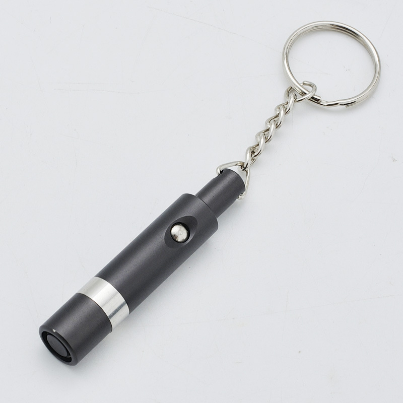 Hot Selling Aluminum Cigar Accessory Cigar Punch Pocket Chain Clip Portable Cigar Punch Knife With Key Ring