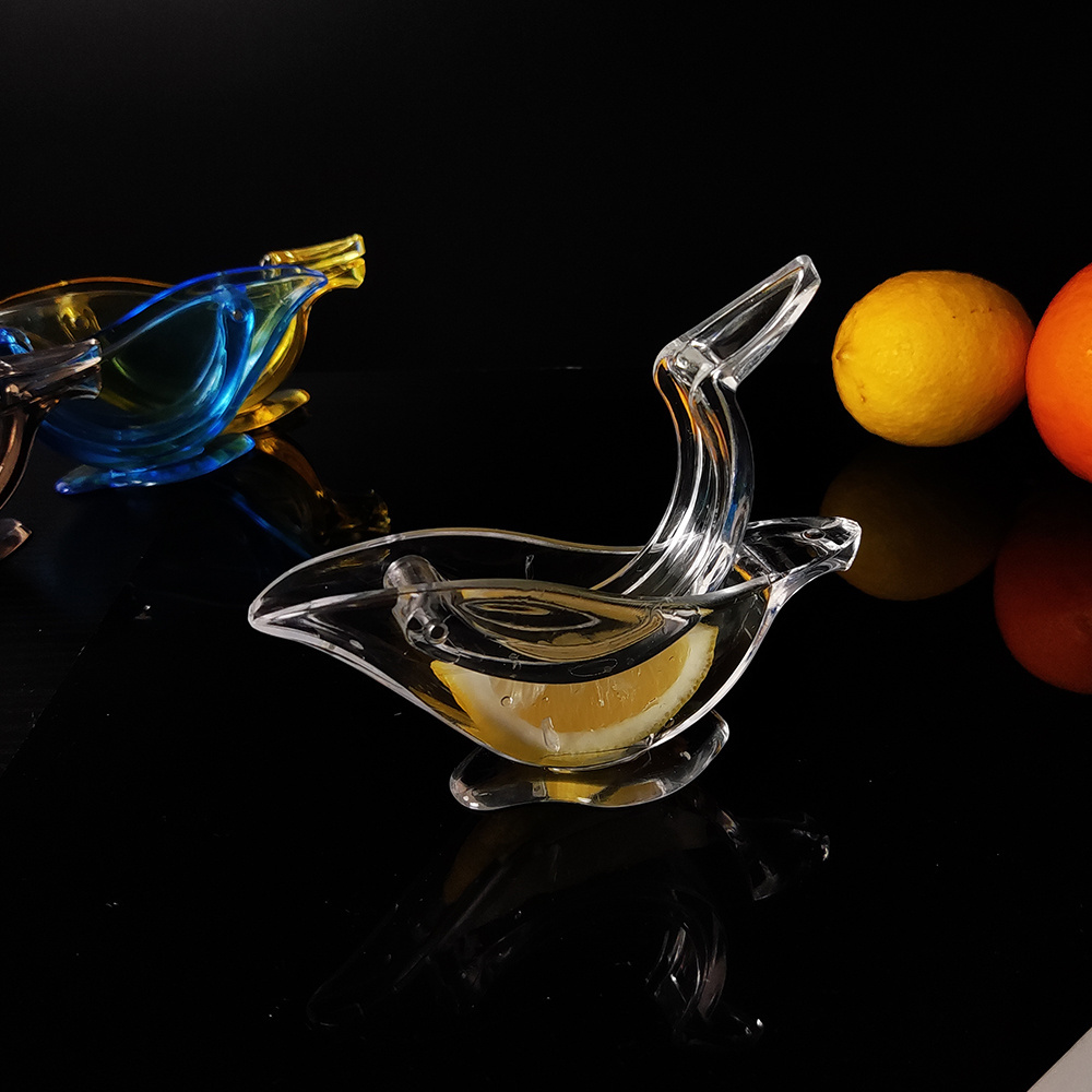 Acrylic Bird Manual Slouse Glass Shaped Of Cristal Juicer Lime Juice Crystal Lemon Squeezer