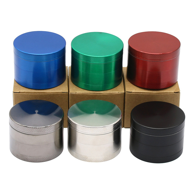 Smoking Accessories Custom Logo Zinc Alloy 40Mm Wholesale Electric Herb Grinder