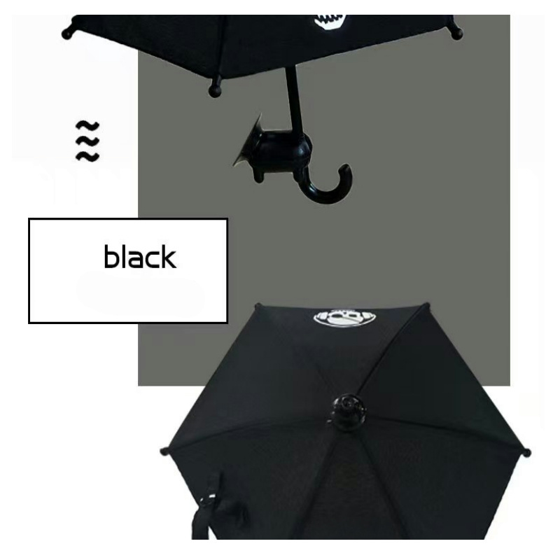 New Design Wholesale Hot Popular Cute Sun Shade Mini Suction Cup Stand Holder Phone Umbrella