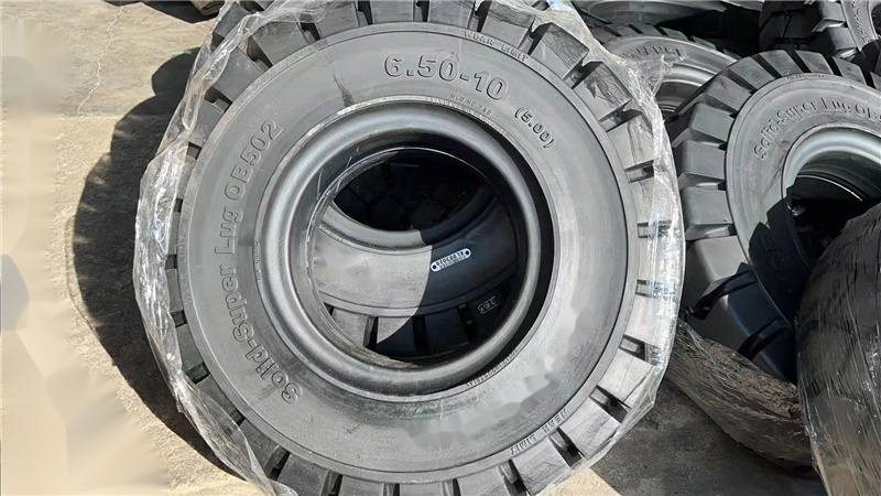 Pneumatic tires 6.50-10-10PR rear air tires factory spare parts S-series forklift use hot sale