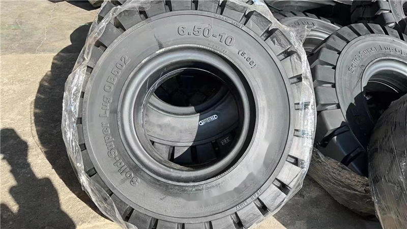 Pneumatic tires 6.50-10-10PR rear air tires factory spare parts S-series forklift use hot sale