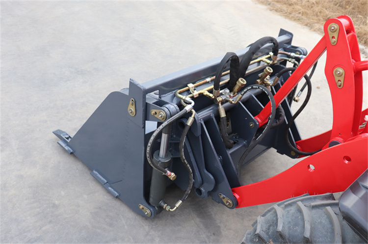 Battery Operated 0.6 Ton 0.8 Ton Mini Electric Loader 600kg 800kg Front End Loader For Garden Farm Construction Tractor