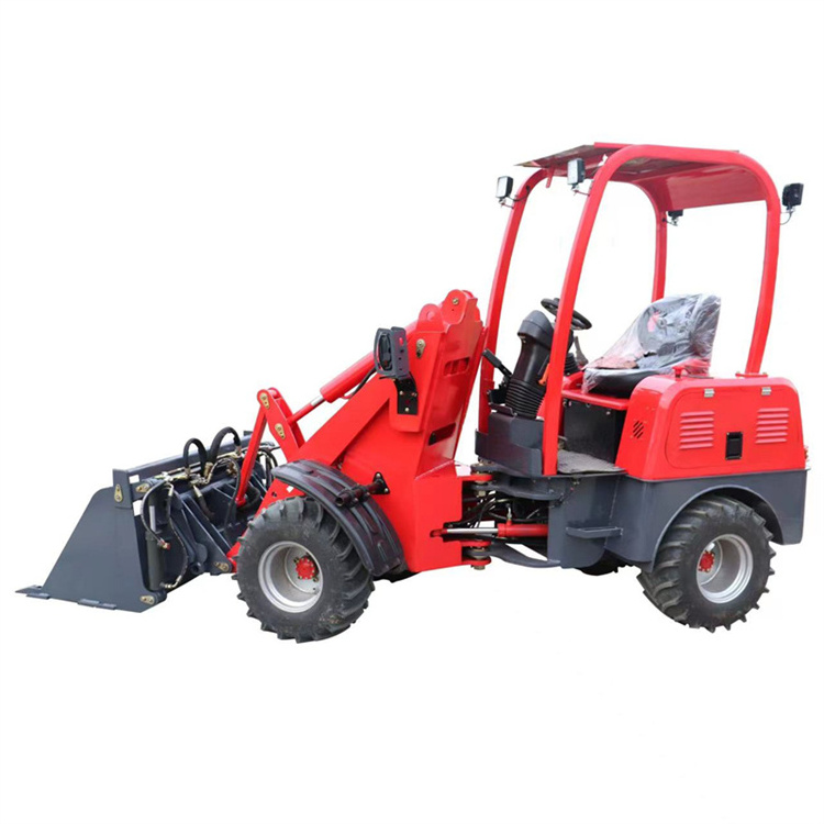 Battery Operated 0.6 Ton 0.8 Ton Mini Electric Loader 600kg 800kg Front End Loader For Garden Farm Construction Tractor