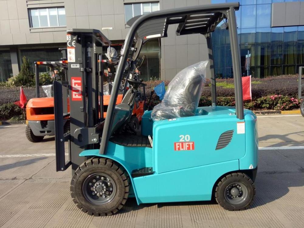 chinese 2 ton electric forklift battery operated forklift for sale