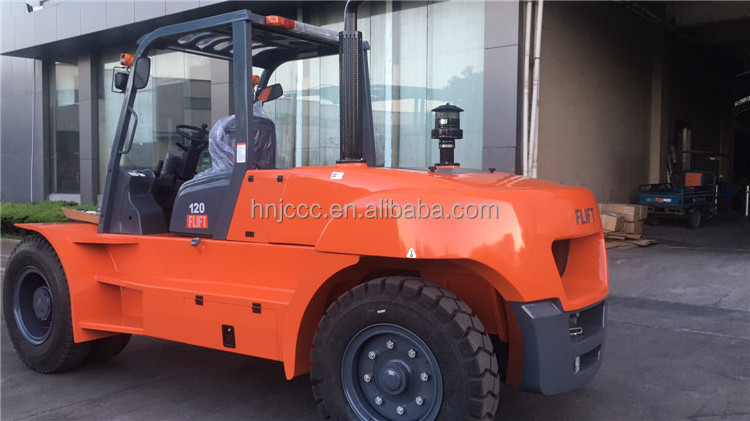 Heavy Duty 15 ton diesel forklift with high Ground Clearance 6M lifting height New for sale