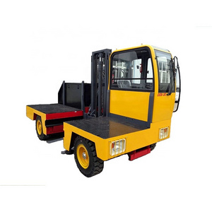 China manufacturer FLIFT 7 ton electric side loader forklift with li-ion battery 7m lifting height factory price for sale