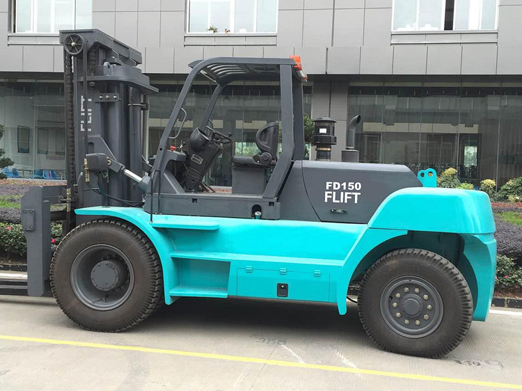 Heavy Duty 15 ton diesel forklift with high Ground Clearance 6M lifting height New for sale