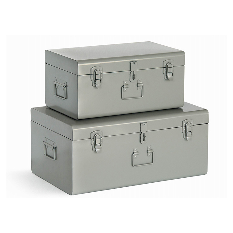 Large Promotion Custom Aluminium Trunk Box Metal Box