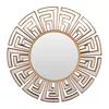 Modern round luxury decorative wall mirror gold glass mirror