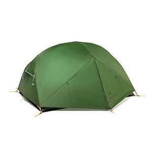 20D Nylon outdoor ultralight hiking adventure tent Waterproof Folding Camping 2 man camper tent