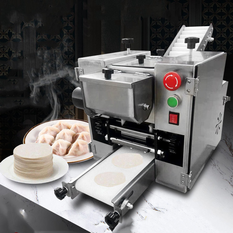 Commercial dumpling wrapper machine can change molds