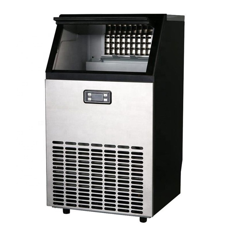 Cube Maker Machine / Automatic Countertop Ice Maker Machine Commercial Ice Blocks Making Machine For Business