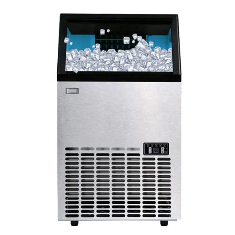 Cube Maker Machine / Automatic Countertop Ice Maker Machine Commercial Ice Blocks Making Machine For Business