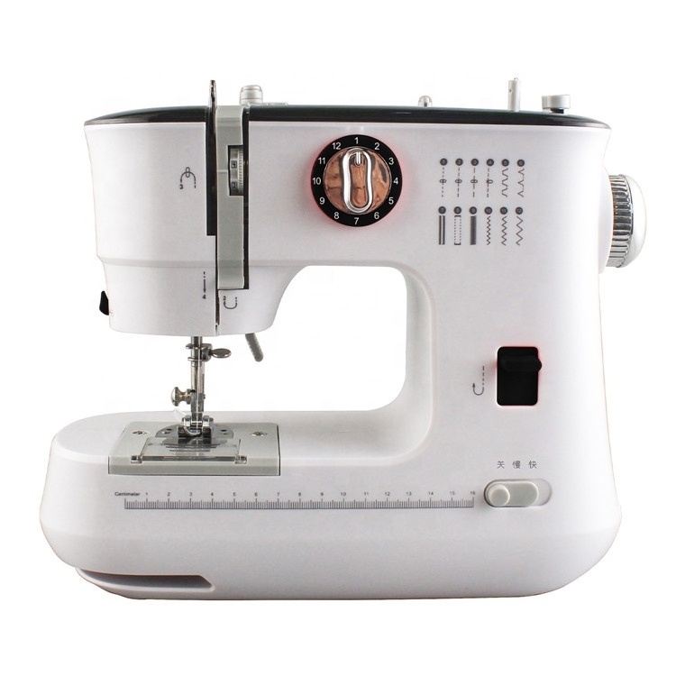 JH-519 Newly portable t-shirt leather electric home use sewing machine can change presser foot